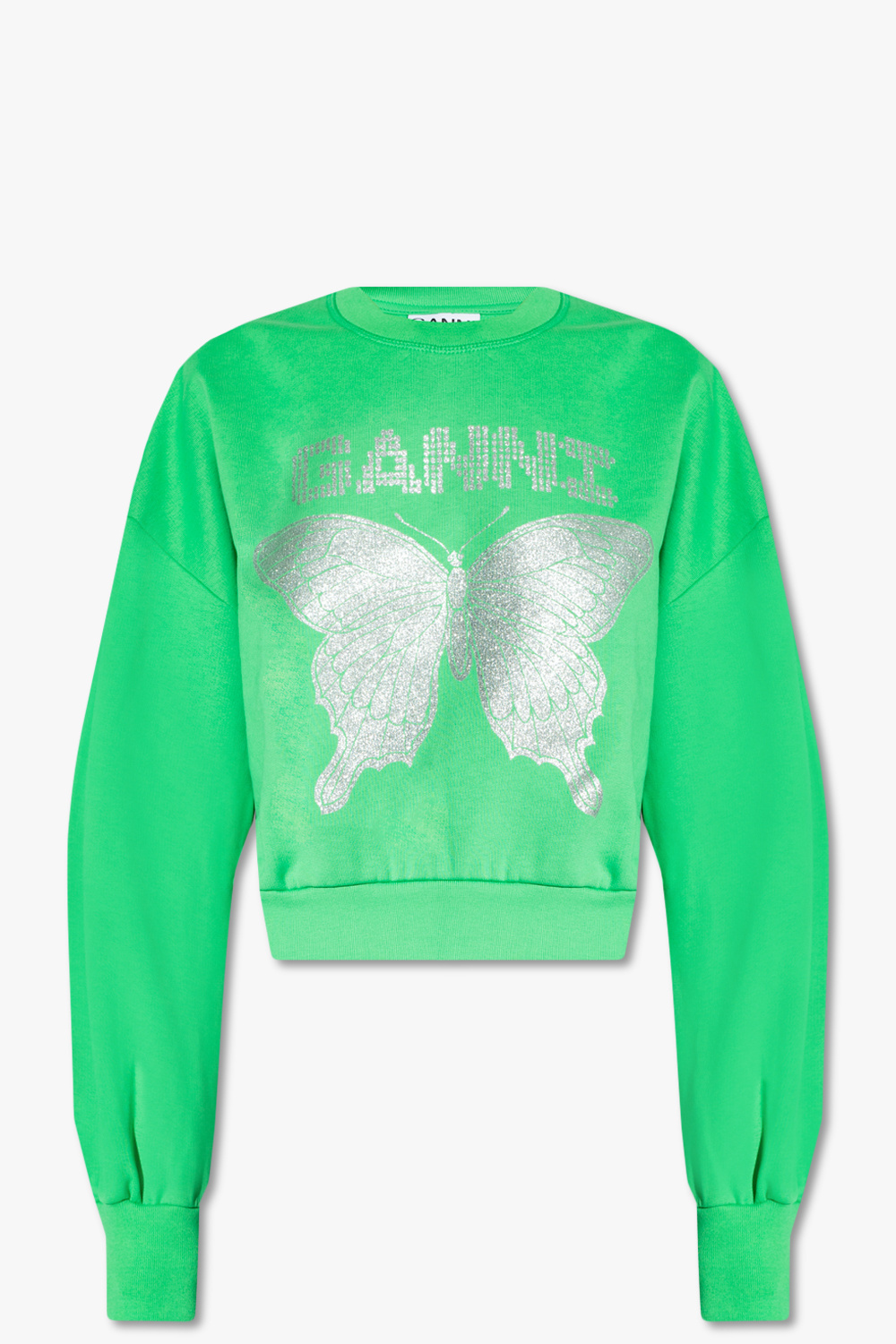 Ganni green clearance sweater